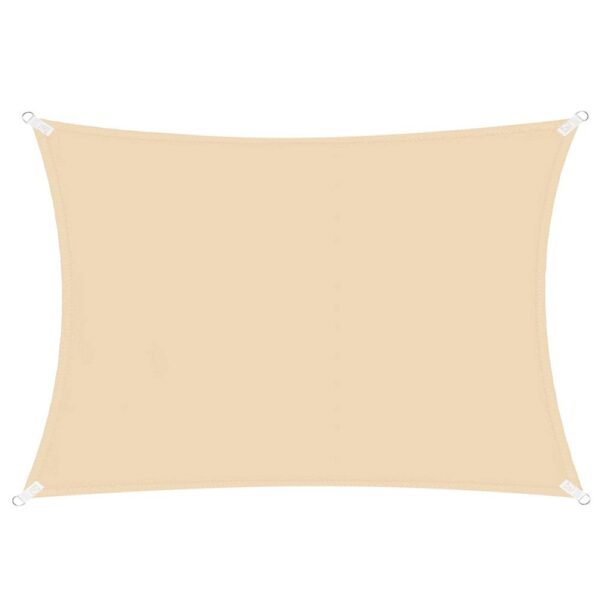 Copertina prelata de soare Sersimo SN138, dreptunghiulara, impermeabila cu protectie UV, 4x2m, bej