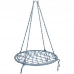 (DL) Scaun rotund tip leagan suspendat GO-L70D1, 80cm, 100kg, gri