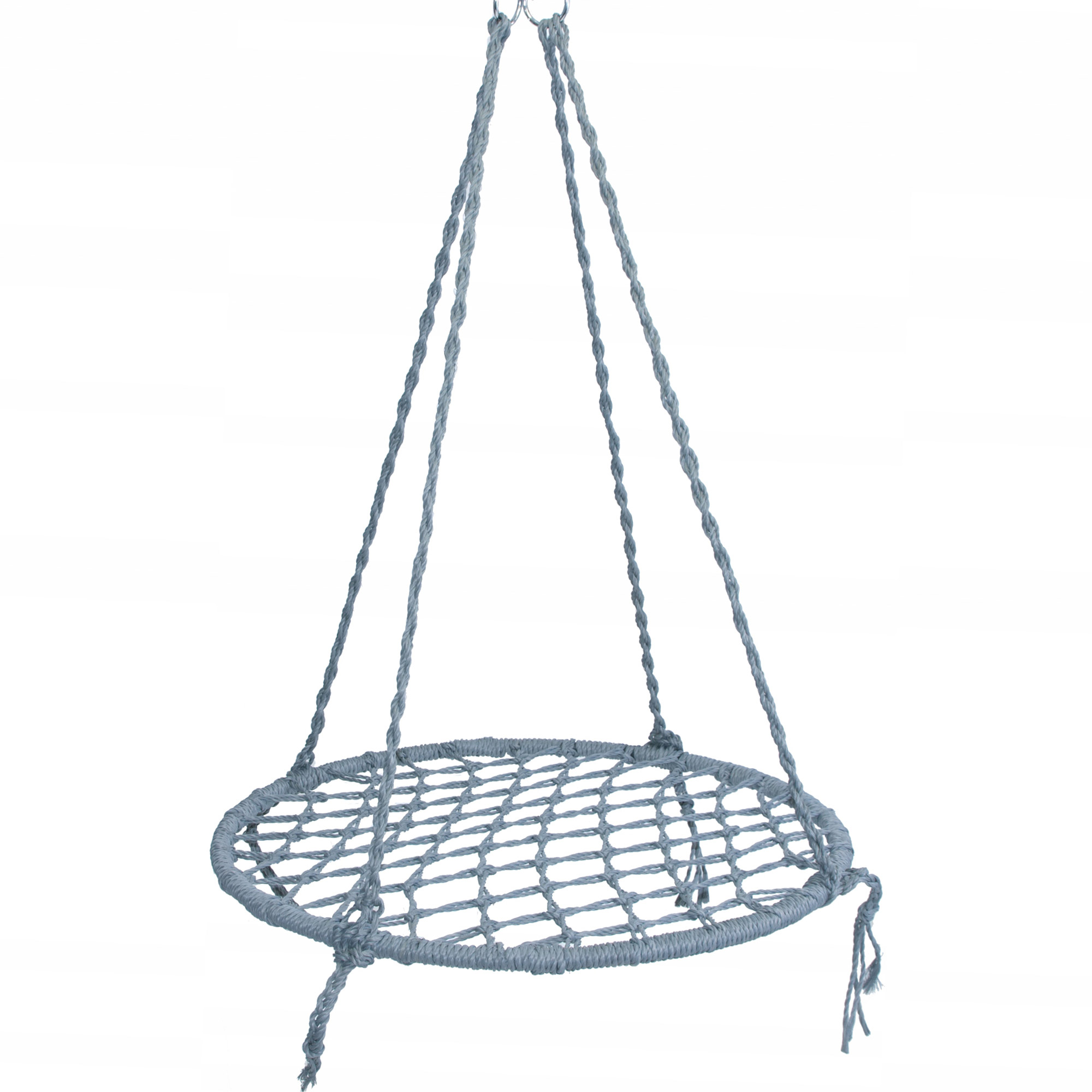 (DL) Scaun rotund tip leagan suspendat GO-L70D1, 80cm, 100kg, gri