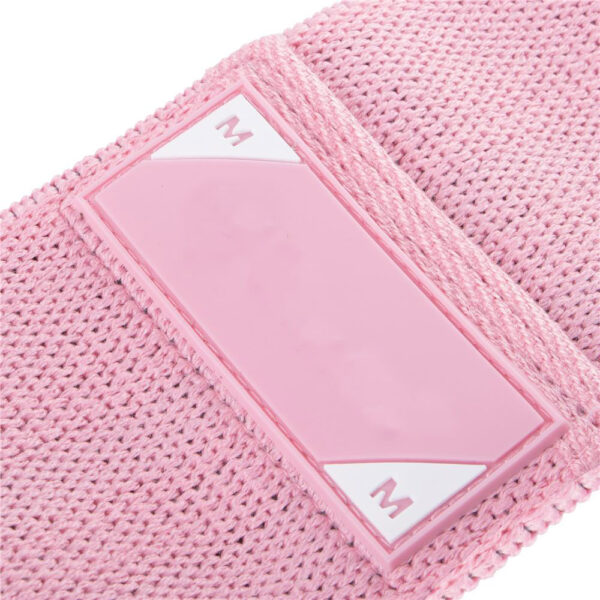 (DL) 3 db gumipánt készlet - textil, többszínű, S/M/L, 3 nehézségi fokozat - Image 2