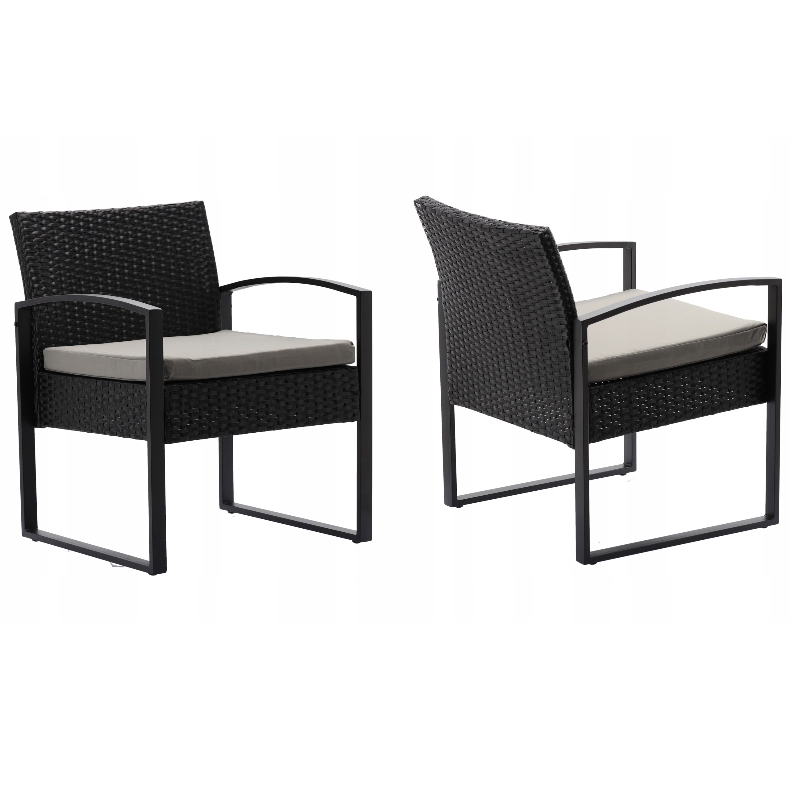 (DL) Set mobilier gradina Sersimo Istanbul, 2 fotolii, canapea si masuta - Image 6