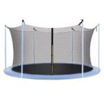 Trambulin védőháló, 305cm 6 belső rúddal