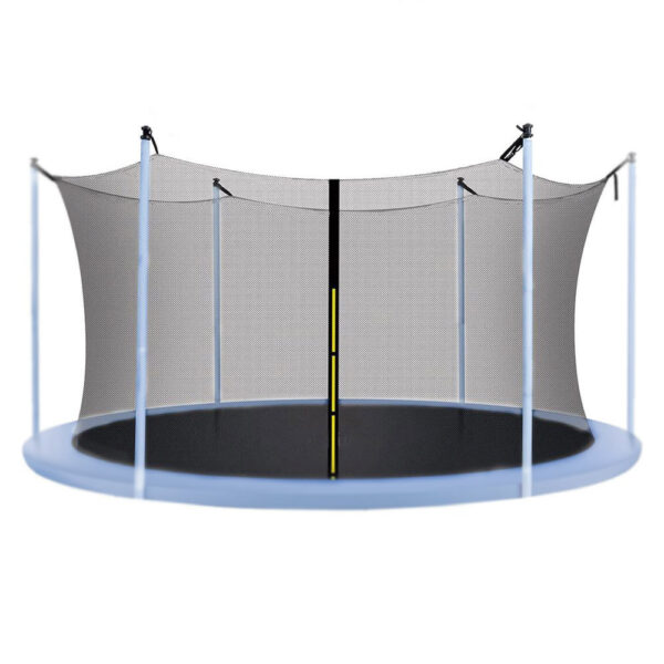 Plasa de siguranta si protectie trambuline, 396cm cu 8 stalpi interiori