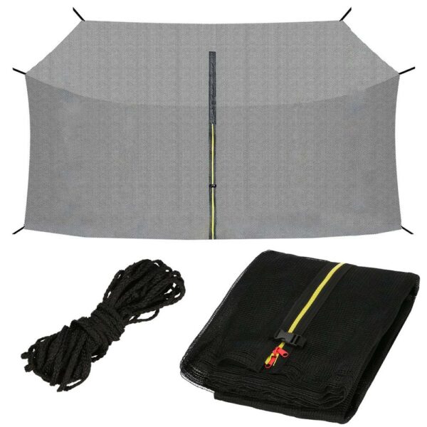 Plasa de siguranta si protectie trambuline, 396cm cu 8 stalpi interiori - Image 2