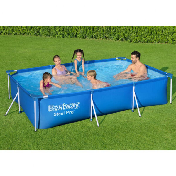 Piscina cadru metalic Bestway, 300x201x66 cm, 3.300 litri, cu pompa de filtrare - Image 3