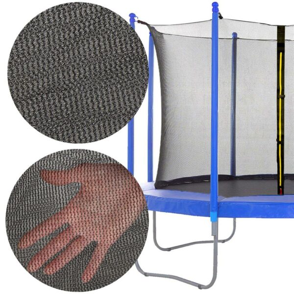 Plasa de siguranta si protectie trambuline, 396cm cu 8 stalpi interiori - Image 9