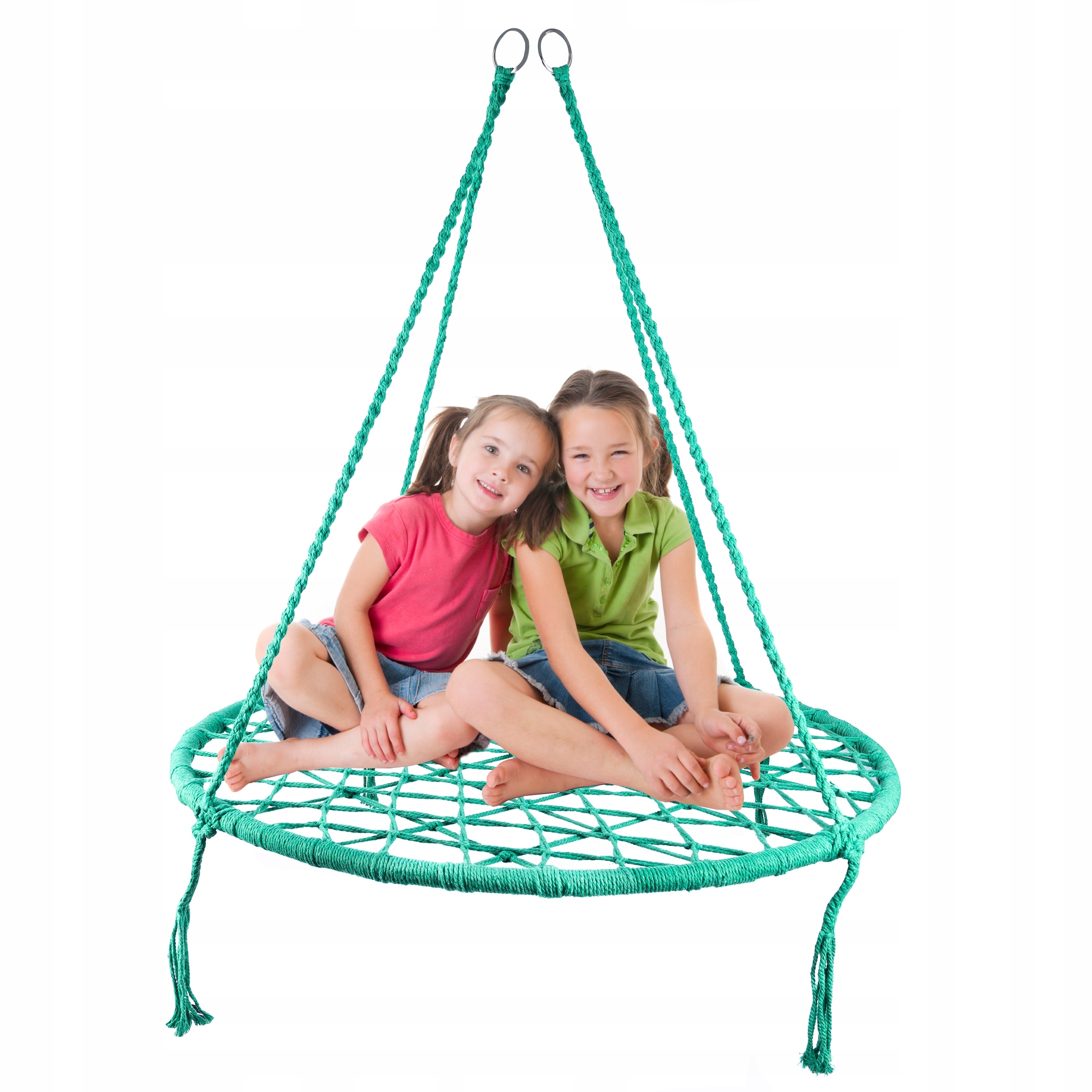 (DL) Scaun rotund tip leagan suspendat GO-L70D3, 100cm, verde - Image 4