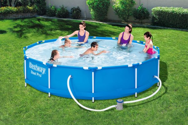 Piscina cadru metalic Bestway, 366x76 cm, 6500 litri, cu pompa de filtrare - Image 6