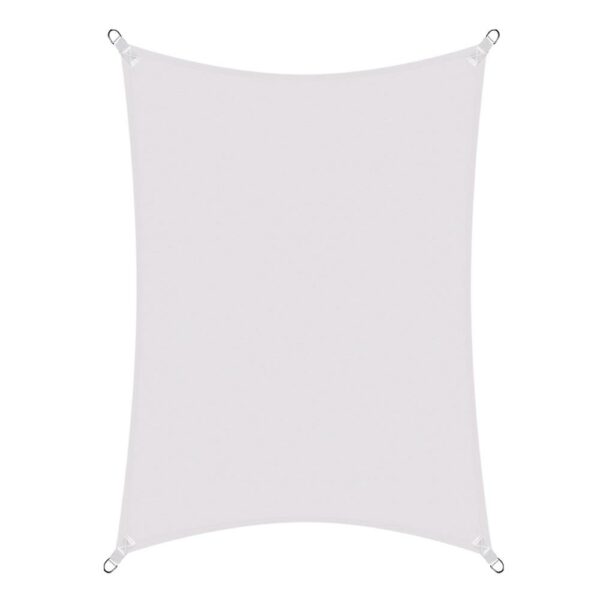 Copertina prelata de soare Sersimo SN133, dreptunghiulara, impermeabila cu protectie UV, 4x3m, gri deschis - Image 6