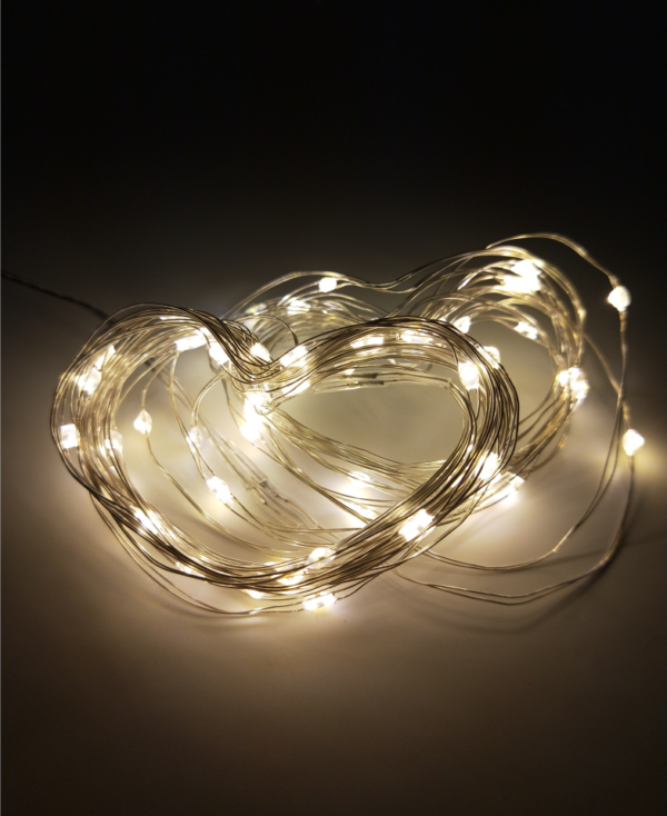 Lineáris fényfüzér 100 LED, 1,5 m, napelemes töltéssel - Image 27