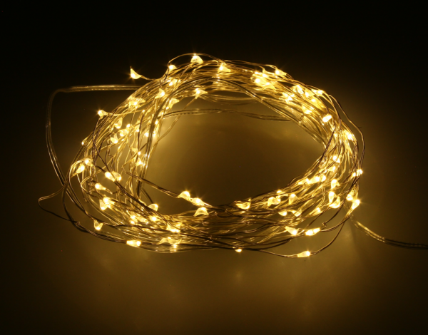 Lineáris fényfüzér 100 LED, 1,5 m, napelemes töltéssel - Image 23