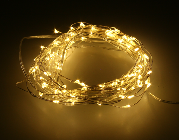 Lineáris fényfüzér 100 LED, 1,5 m, napelemes töltéssel - Image 24
