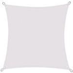 Copertina prelata de soare Sersimo SN129, patrata, impermeabila cu protectie UV, 3x3m, gri deschis