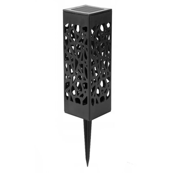 Lampa solara tip lampion Sersimo, inaltime 29 cm, negru