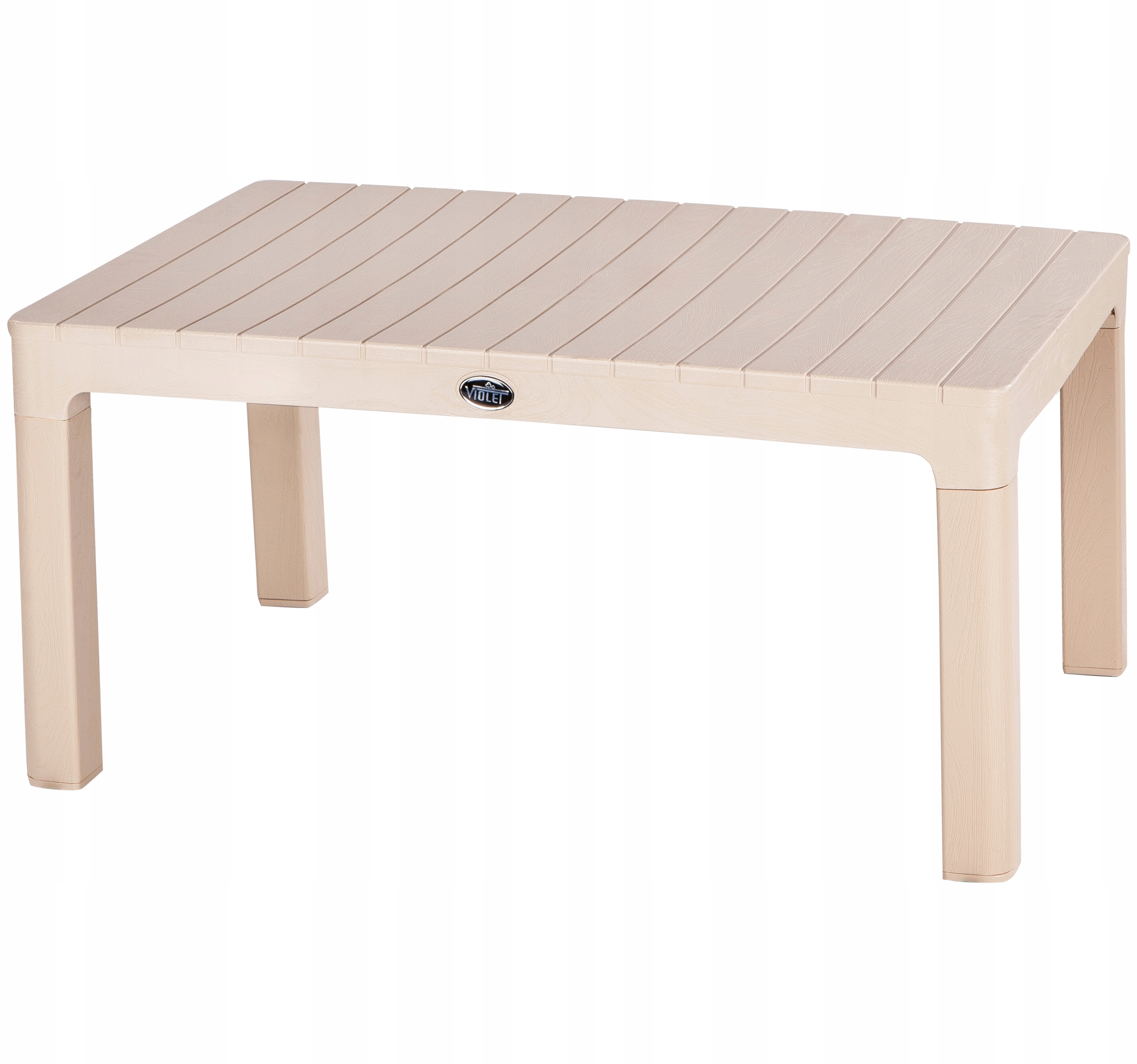 (DL) Set mobilier gradina Sersimo Illy, 2 fotolii, canapea, masa, crem - Image 2