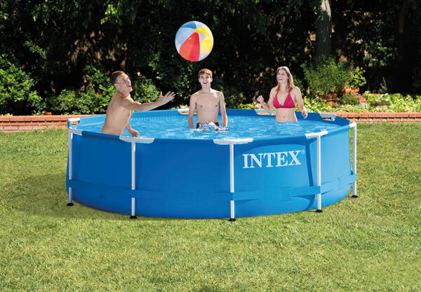 Piscina cadru metalic Intex, 305x76 cm, 4500 litri, rotunda, cu pompa de filtrare - Image 3