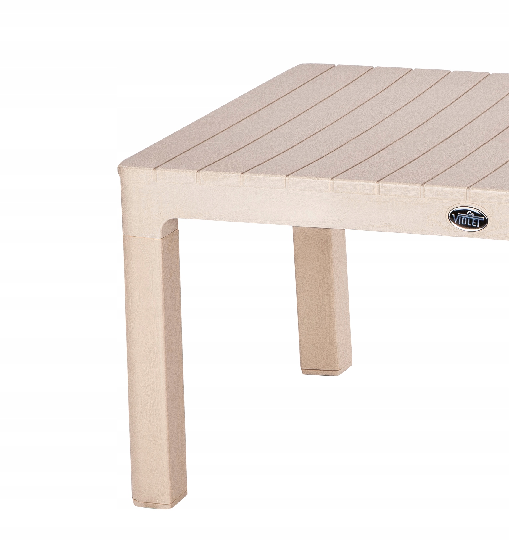 (DL) Set mobilier gradina Sersimo Illy, 2 fotolii, canapea, masa, crem - Image 3