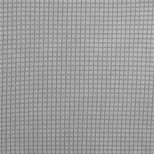 Univerzális székhuzat, egy méret mindenkinek, poliészter és spandex, 45 x 60 cm, szürke kockás - Image 4