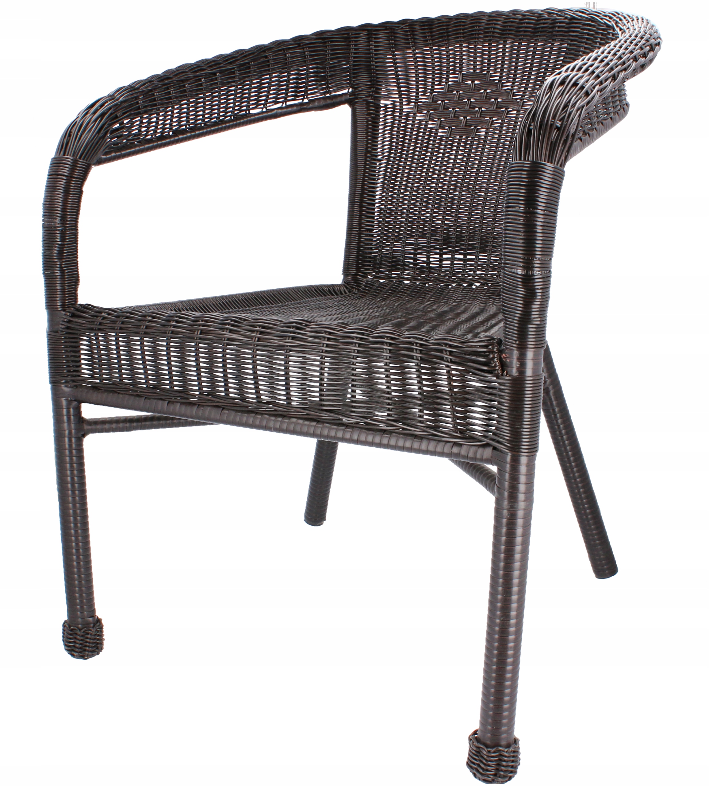 (DL) Set mobilier gradina Sersimo Alicante, 2 scaune, 1 masa, maro - Image 5