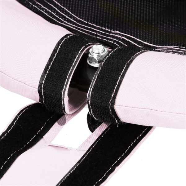 Leagan tip cuib Sersimo NS25, diametru 110cm, inaltime reglabila, pentru exterior, sarcina 150 kg, Roz pal - Image 10