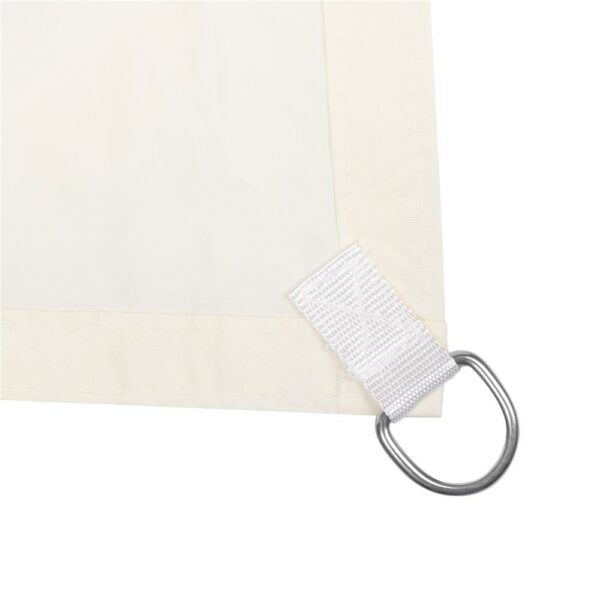 Copertina prelata de soare Sersimo SN116, triunghiulara, impermeabila cu protectie UV, 3x3x3m, ecru - Image 9