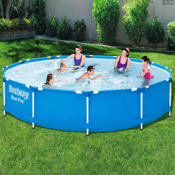 Piscina cadru metalic Bestway, 366x76 cm, 6500 litri - Image 2