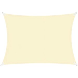 Copertina prelata de soare Sersimo SN140, dreptunghiulara, impermeabila cu protectie UV, 3x2m, ecru