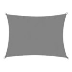 Copertina prelata de soare Sersimo SN153, dreptunghiulara, impermeabila cu protectie UV, 3x2m, gri inchis