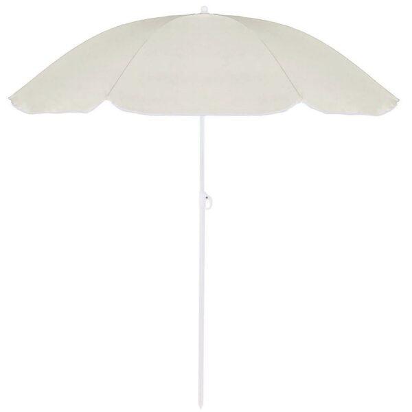 Umbrela de plaja pliabila, Sersimo BU018, 160cm, bej