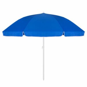 Umbrela de plaja pliabila, Sersimo BU003, 240cm, albastru