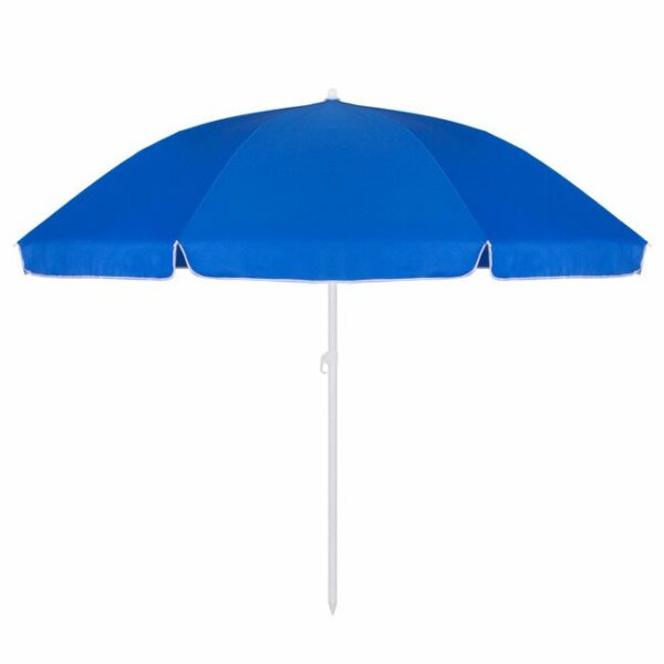 Umbrela de plaja pliabila, Sersimo BU003, 240cm, albastru