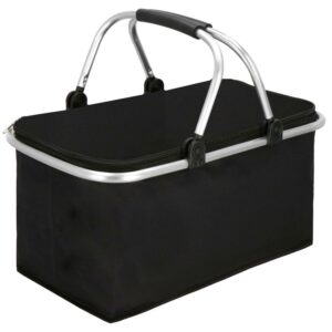 Geanta pentru picnic sau plaja, termoizolanta, 28 litri, negru