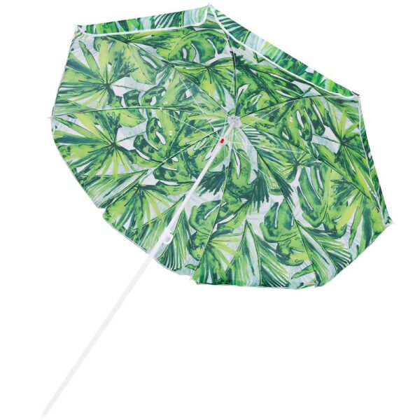 Umbrela de plaja pliabila, Sersimo BU016, 160cm, alb verde - Image 10