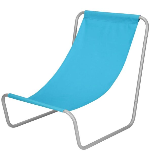 Strandszék Sersimo GC026, összecsukható, 90kg, 52x88cm, kék - Image 10