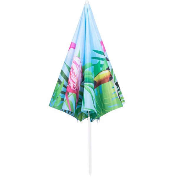 Umbrela de plaja pliabila, Sersimo BU021, 180cm, pasari - Image 12