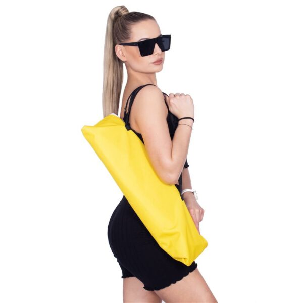 Strandszék Sersimo GC024, összecsukható, 90kg, 52x88cm, sárga - Image 15