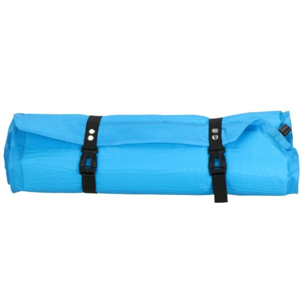 Saltea plabila cu perna din spuma poliuretanica, cu autoumflare, 186x53x2.5cm, albastra - Image 16