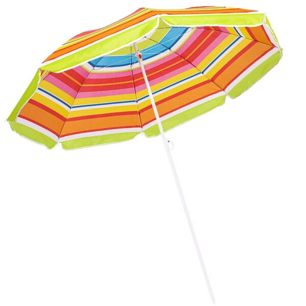 Umbrela de plaja pliabila, Sersimo BU017, 160cm, multicolor - Image 18