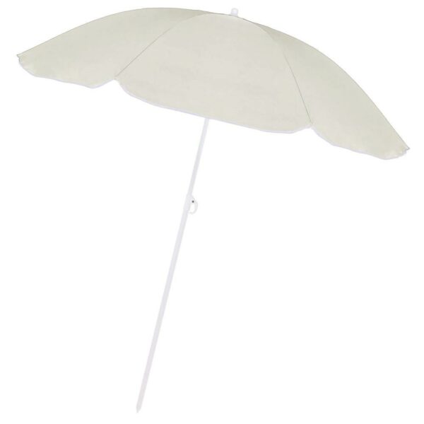 Umbrela de plaja pliabila, Sersimo BU018, 160cm, bej - Image 2