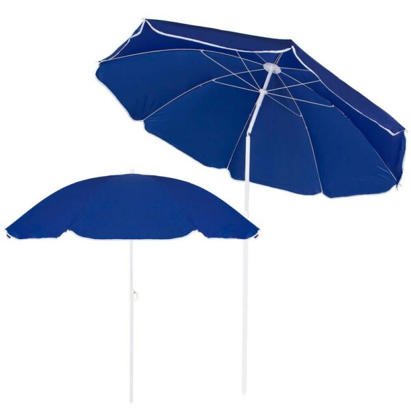 Umbrela de plaja pliabila, Sersimo BU022, 180cm, bleumarin - Image 2