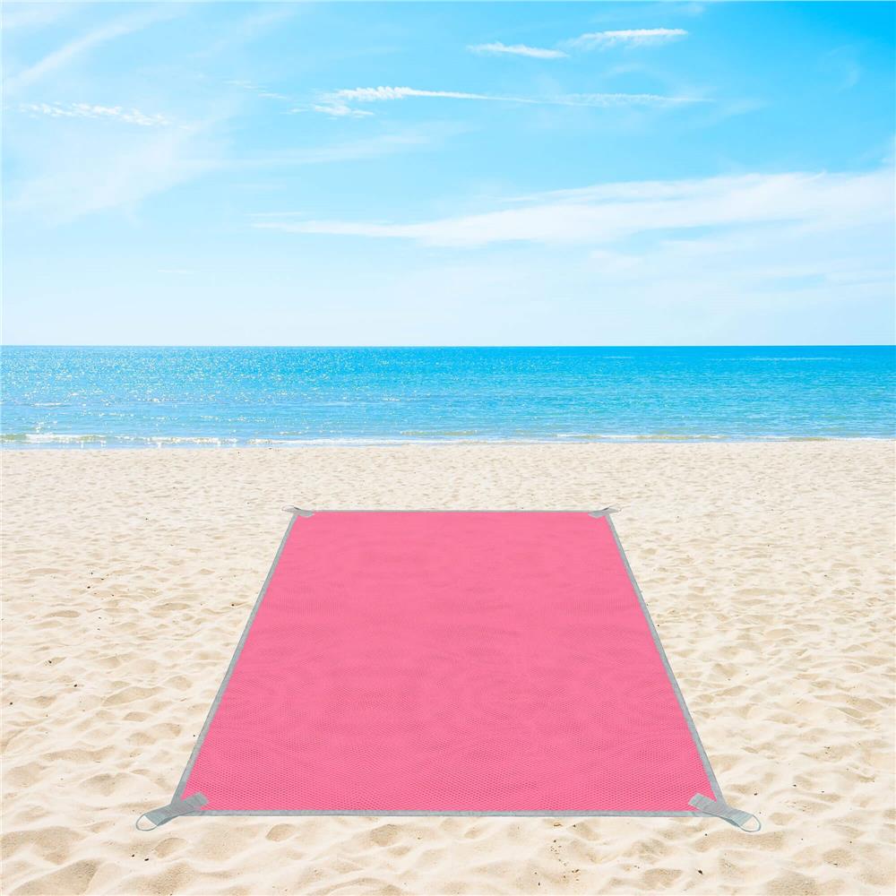 (DL) Cearsaf de plaja fara retentie de nisip, 150x200cm, roz - Image 20
