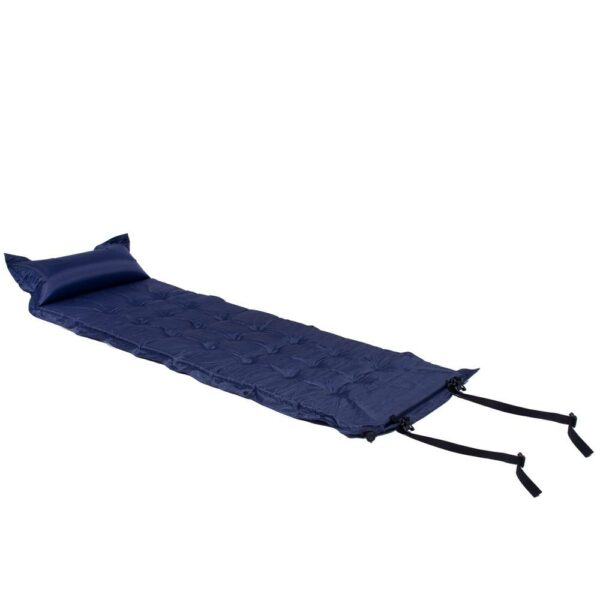 Saltea plabila cu perna din spuma poliuretanica, cu autoumflare, 193x68x3.5cm, bleumarin - Image 21