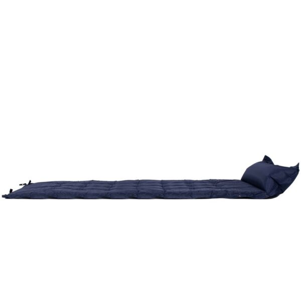 Saltea plabila cu perna din spuma poliuretanica, cu autoumflare, 193x68x3.5cm, bleumarin - Image 22