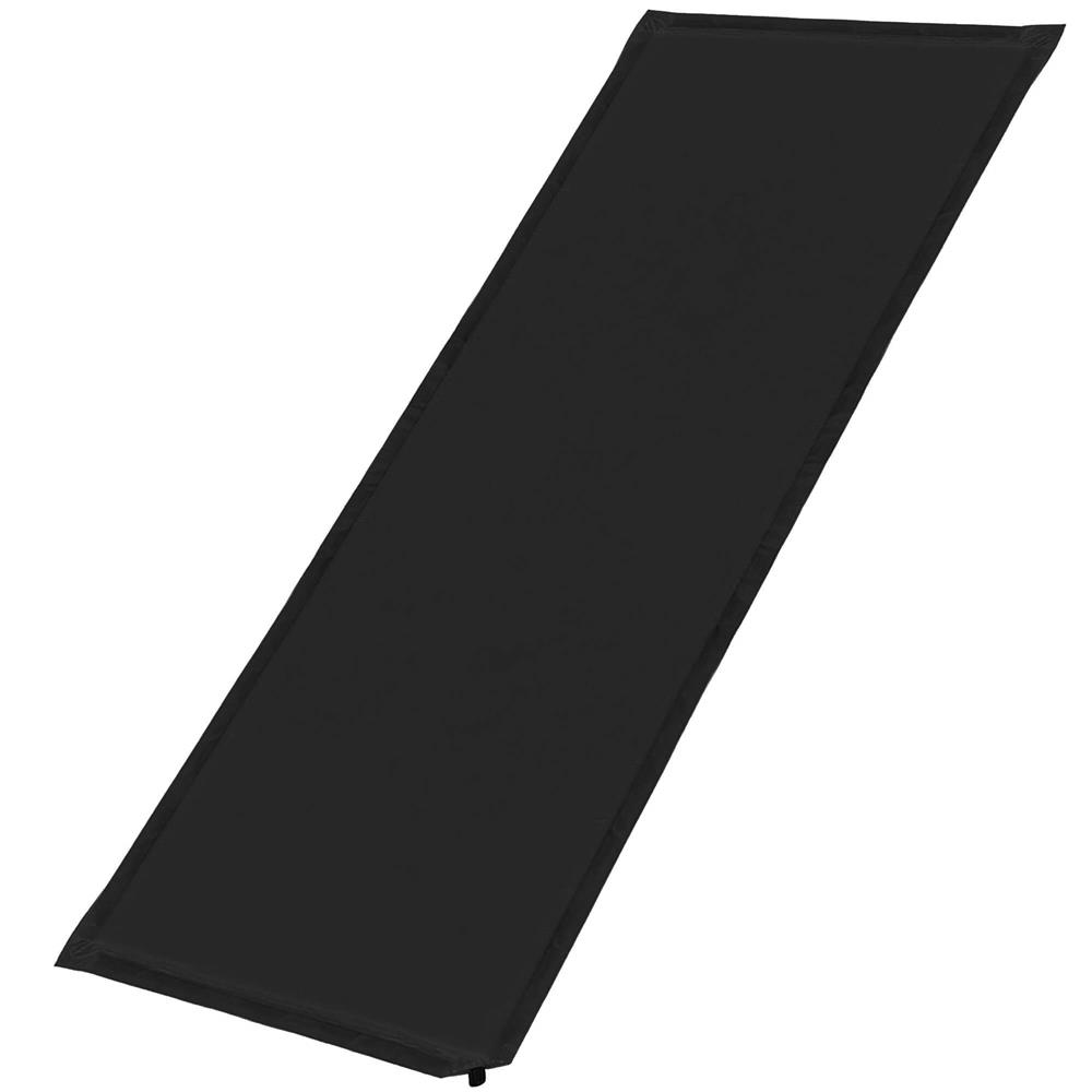 (DL) Saltea plabila din spuma poliuretanica, cu autoumflare, 180x50x5cm, neagra - Image 10