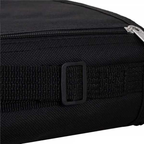 Patura pentru picnic sau plaja, cu folie izolatoare si maner, 180x220cm, albastru - Image 4