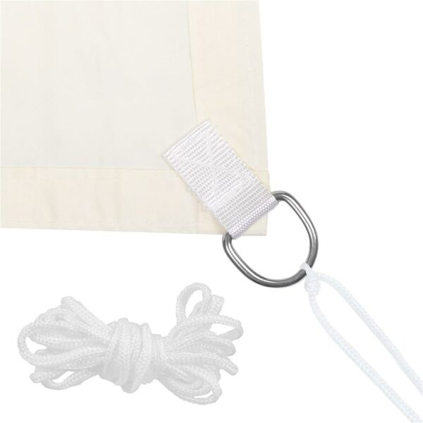 Copertina prelata de soare Sersimo SN136, dreptunghiulara, impermeabila cu protectie UV, 4x2m, ecru - Image 8