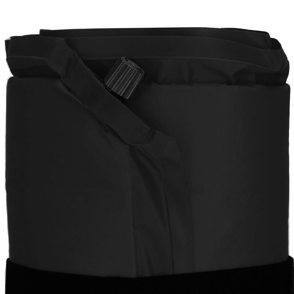 (DL) Saltea plabila din spuma poliuretanica, cu autoumflare, 180x50x5cm, neagra - Image 12