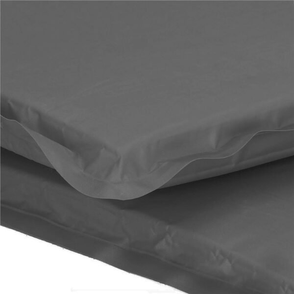 Saltea plabila din spuma poliuretanica, cu autoumflare, 180x50x2.5cm, gri - Image 6