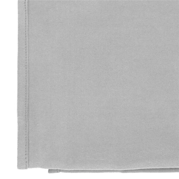 Prosop de plaja pentru sezlong cu uscare de rapida, geanta de transport, 75x210cm, gri - Image 6