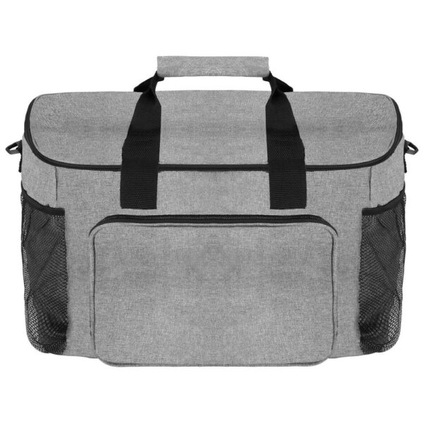 Geanta pentru picnic sau plaja, termoizolanta, 28 litri, gri - Image 6